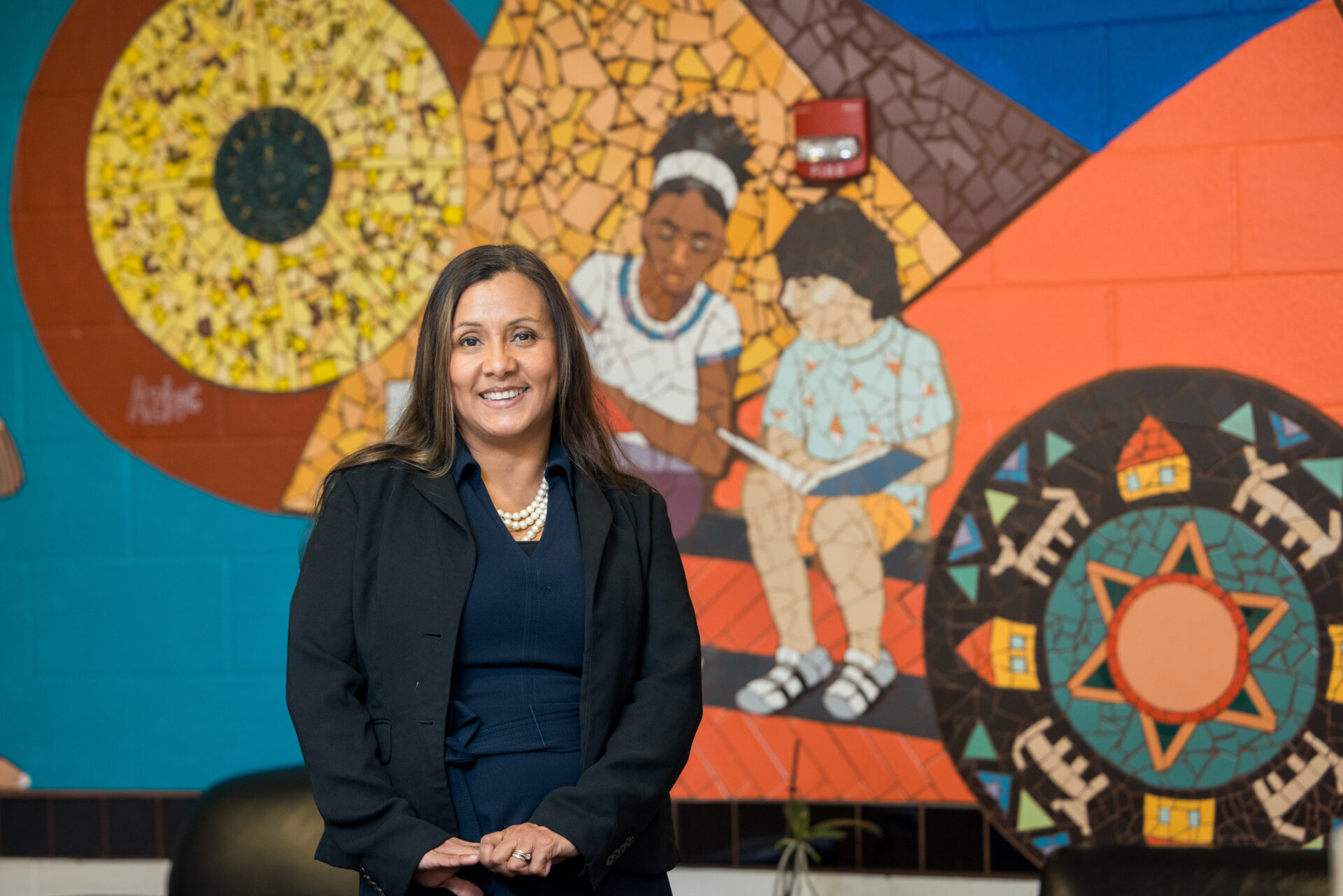 Principal Claudia Ortiz of Tarkington Elementary School, 2025
